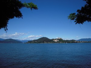 On the shore of Lago Maggiore